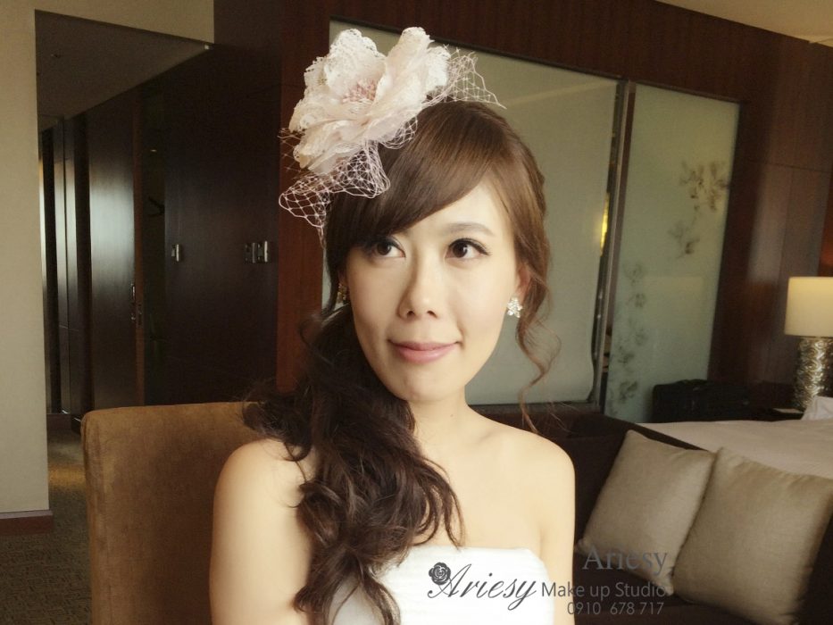 ariesy,愛瑞思,新娘秘書,新秘,編髮,喜來登,歐美風