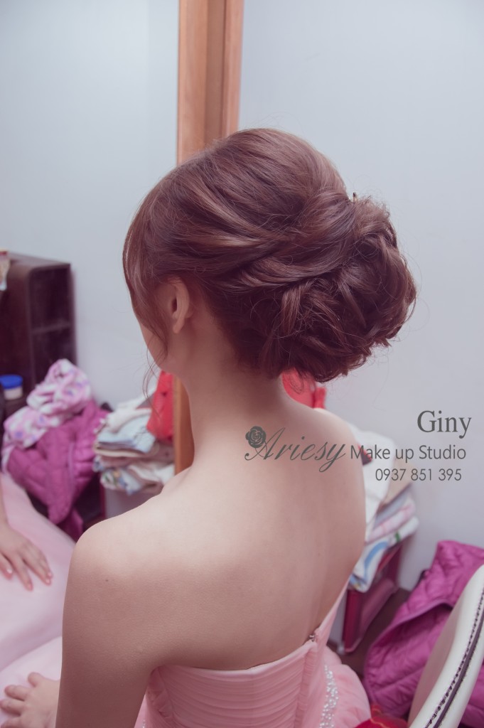 Giny新秘,三峽金帝王,佳穎,婚宴造型,愛瑞思造型團隊,智宇