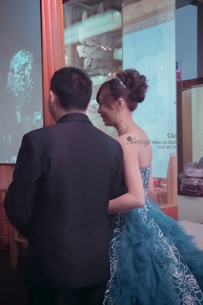 Giny新秘,三峽金帝王,佳穎,婚宴造型,愛瑞思造型團隊,智宇