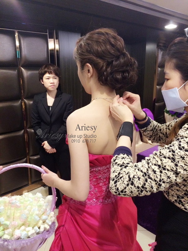 ariesy,愛瑞思,新娘秘書,新秘,編髮,鮮花造型,和璞,新秘推薦