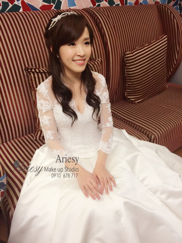 ariesy,愛瑞思,新娘秘書,新秘,編髮,鮮花造型,和璞,新秘推薦