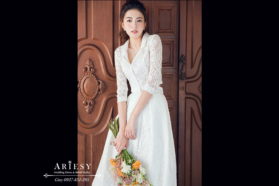 自助婚紗, 台北新秘,新娘秘書,Giny, 婚攝巴里 x Barry Photography,ARIESY愛瑞思品牌訂製手工婚紗