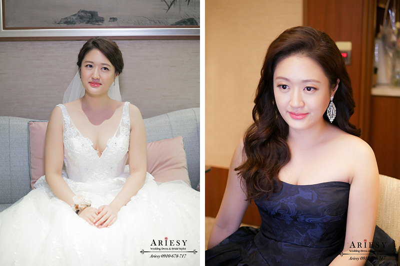 新娘秘書,歐美新秘,愛瑞思,ARIESY,台北新秘,氣質新娘造型,名媛造型