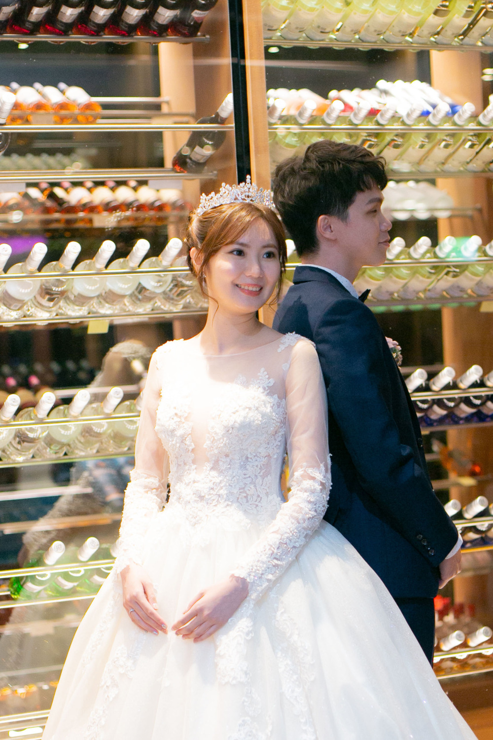 婚禮流程順暢可以拍類婚紗,愛瑞思與新人婚禮行前會確認流程讓當天順利,迎娶後拍類婚紗