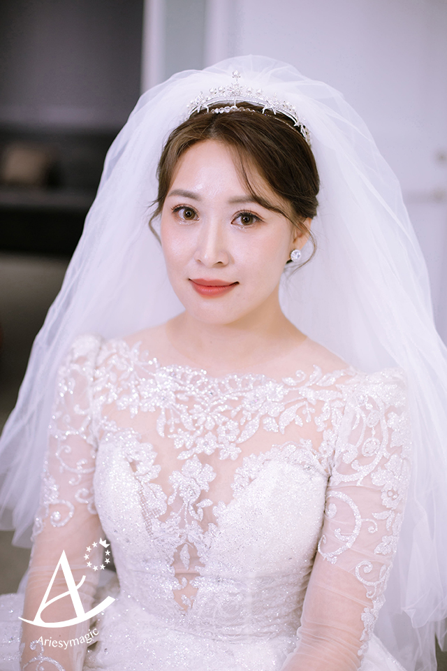 新娘秘書|韓系新秘清透自然立體妝感編髮新娘造型~婕 台北蘇菲雅婚紗,韓風白紗新娘造型,新娘秘書,韓系清透立體新娘妝感,嘉義新秘,Ariesy新秘