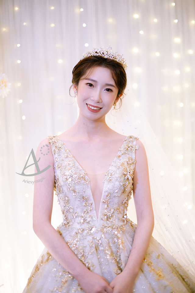 北部新秘推薦,喜來登婚宴,林莉婚紗,單眼皮新娘妝感,新娘秘書ARIESY,愛瑞思