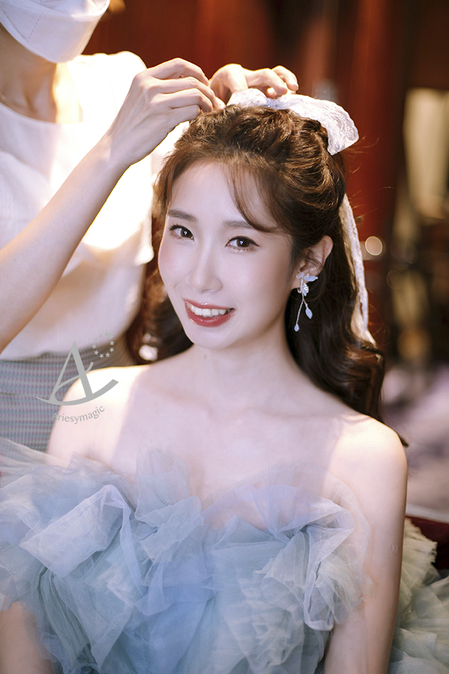 北部新秘推薦,喜來登婚宴,林莉婚紗,單眼皮新娘妝感,新娘秘書ARIESY,愛瑞思