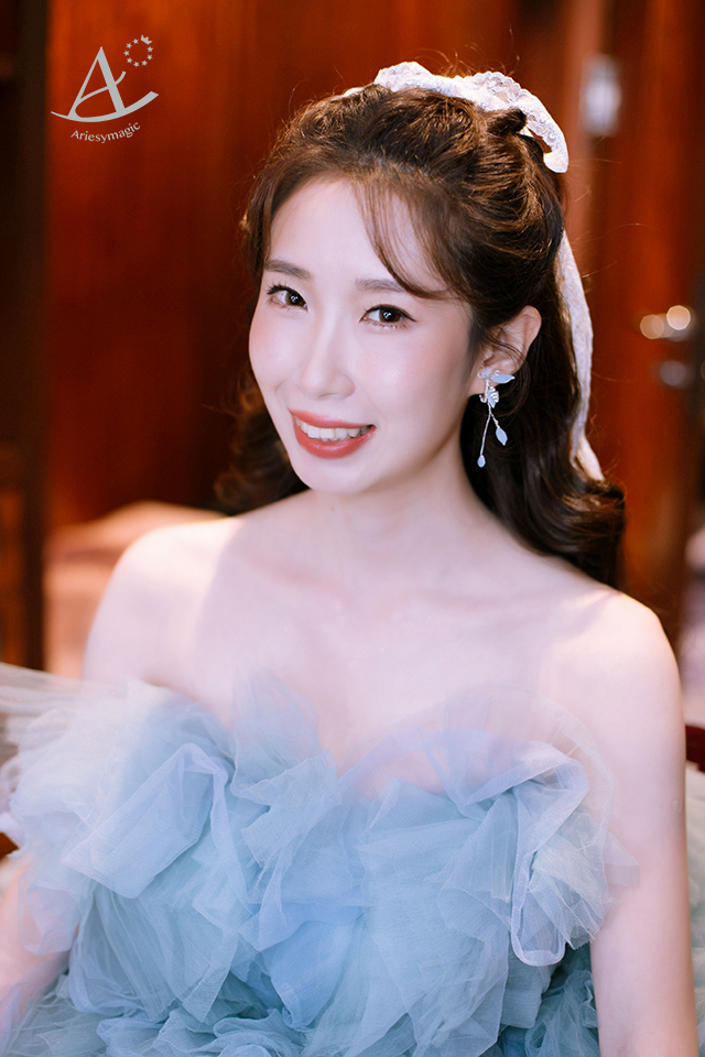 北部新秘推薦,喜來登婚宴,林莉婚紗,單眼皮新娘妝感,新娘秘書ARIESY,愛瑞思