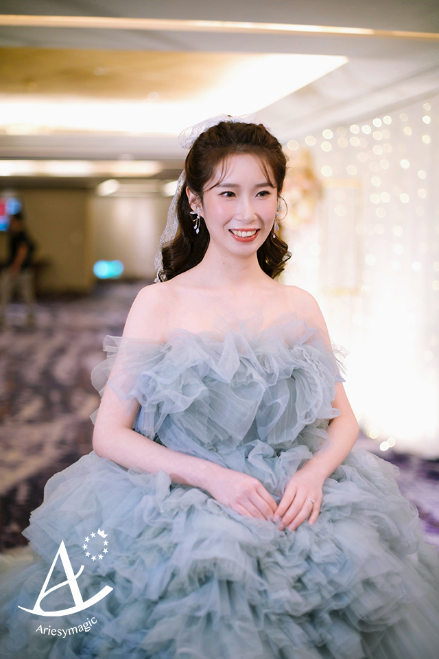 北部新秘推薦,喜來登婚宴,林莉婚紗,單眼皮新娘妝感,新娘秘書ARIESY,愛瑞思