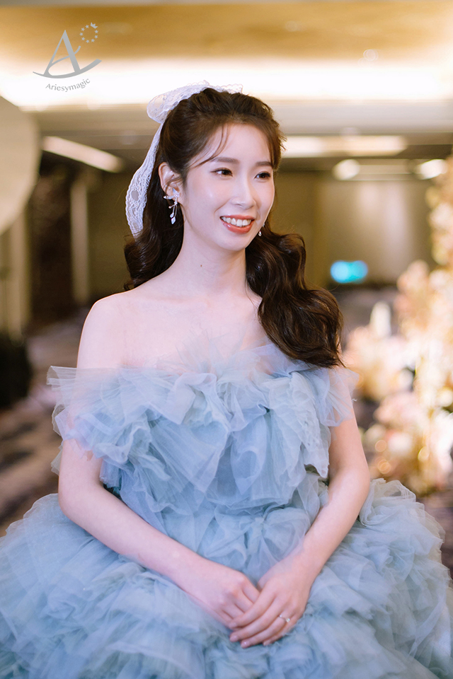 北部新秘推薦,喜來登婚宴,林莉婚紗,單眼皮新娘妝感,新娘秘書ARIESY,愛瑞思