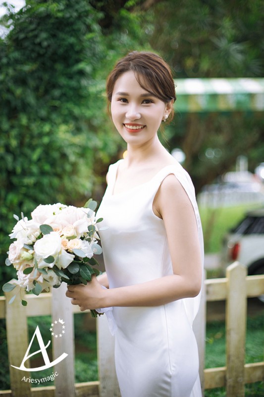 台北新秘,陽明山club63,美式戶外婚禮,魚尾簡約白紗,Ariesy愛瑞思新娘秘書,LIVIA BRIDE莉維亞歐美頂級手工婚紗