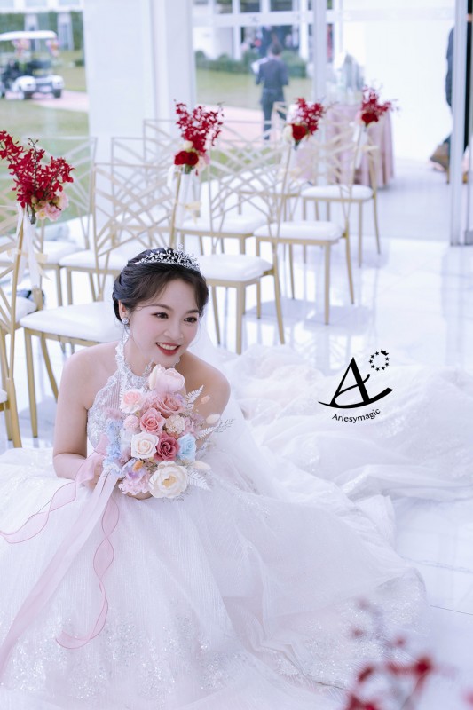 心之芳庭小南法婚禮,台中美式戶外婚禮,台中戶外婚禮,台中證婚場地,台中新秘,新秘Ariesy愛瑞思