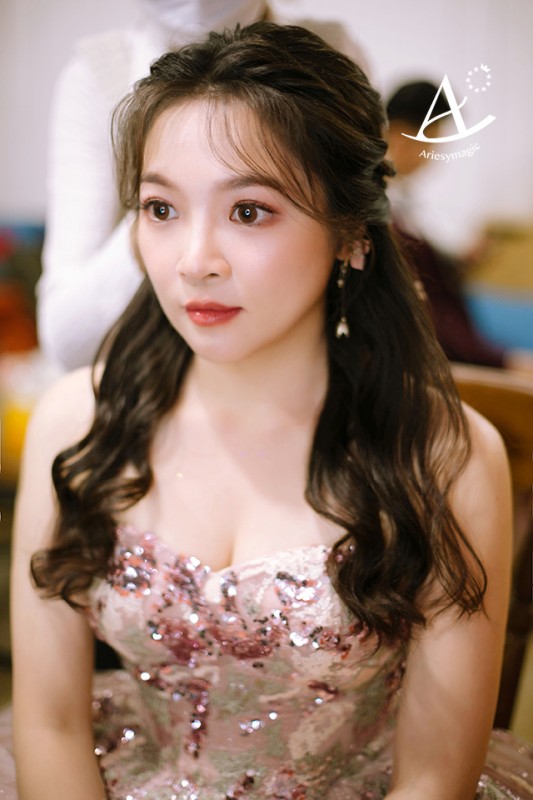 心之芳庭小南法婚禮,台中美式戶外婚禮,台中戶外婚禮,花藝新娘造型,台中新秘,新秘Ariesy愛瑞思
