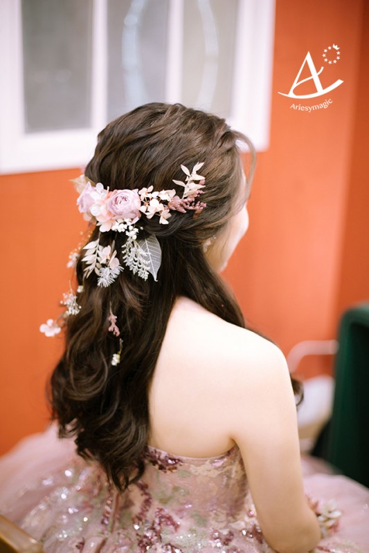心之芳庭小南法婚禮,台中美式戶外婚禮,台中戶外婚禮,花藝新娘造型,台中新秘,新秘Ariesy愛瑞思