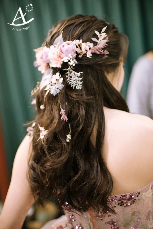 心之芳庭小南法婚禮,台中美式戶外婚禮,台中戶外婚禮,花藝新娘造型,台中新秘,新秘Ariesy愛瑞思