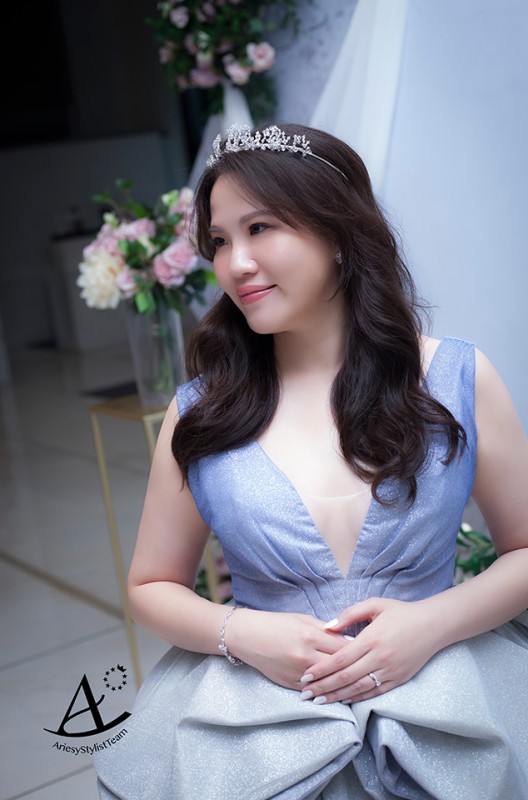 送客造型,台北新祕,新祕Hanya,新娘造型,自然輕透妝感