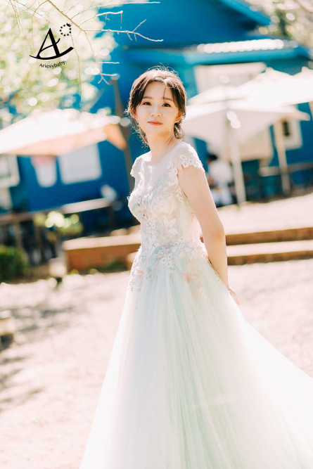 短髮新娘造型,擎天岡婚紗,逆光婚紗,鮮花新秘,新娘秘書,新秘推薦