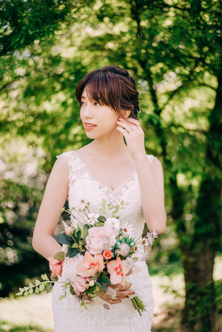 高家繡球花、Nica新秘、編髮造型、Ariesy品牌婚紗、自助婚紗