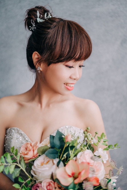路邊婚紗、Nica新秘、編髮造型、Ariesy品牌婚紗、自助婚紗