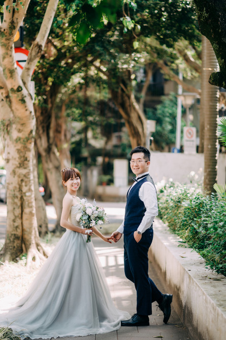 路邊婚紗、Nica新秘、編髮造型、Ariesy品牌婚紗、自助婚紗
