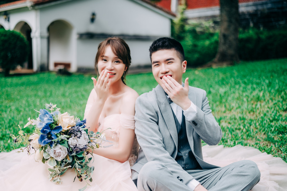 小白宮、Nica新秘、編髮造型、Ariesy品牌婚紗、自助婚紗