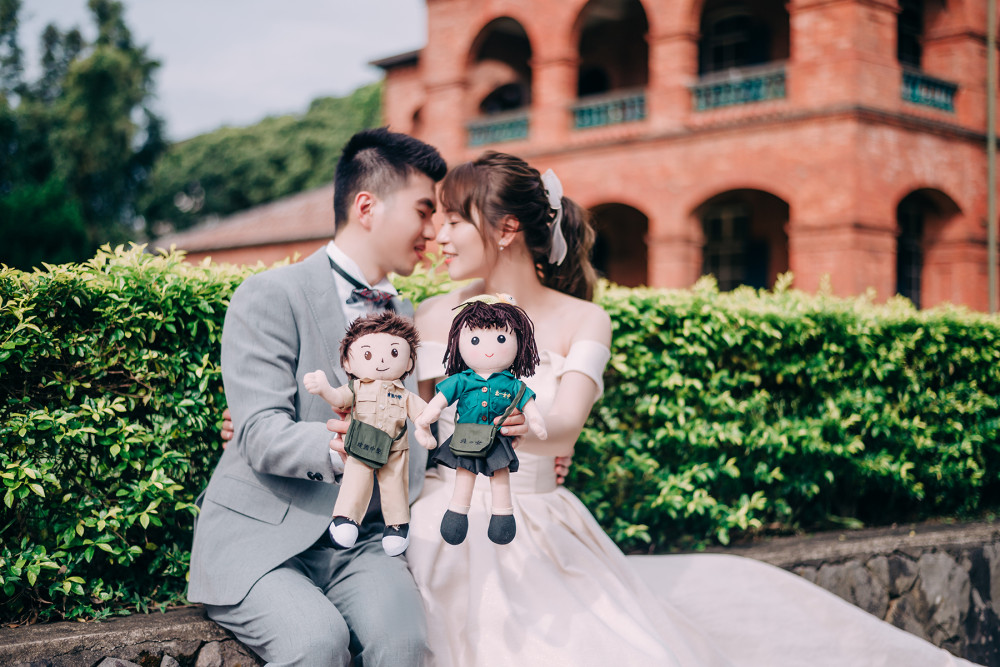 小白宮、Nica新秘、編髮造型、Ariesy品牌婚紗、自助婚紗
