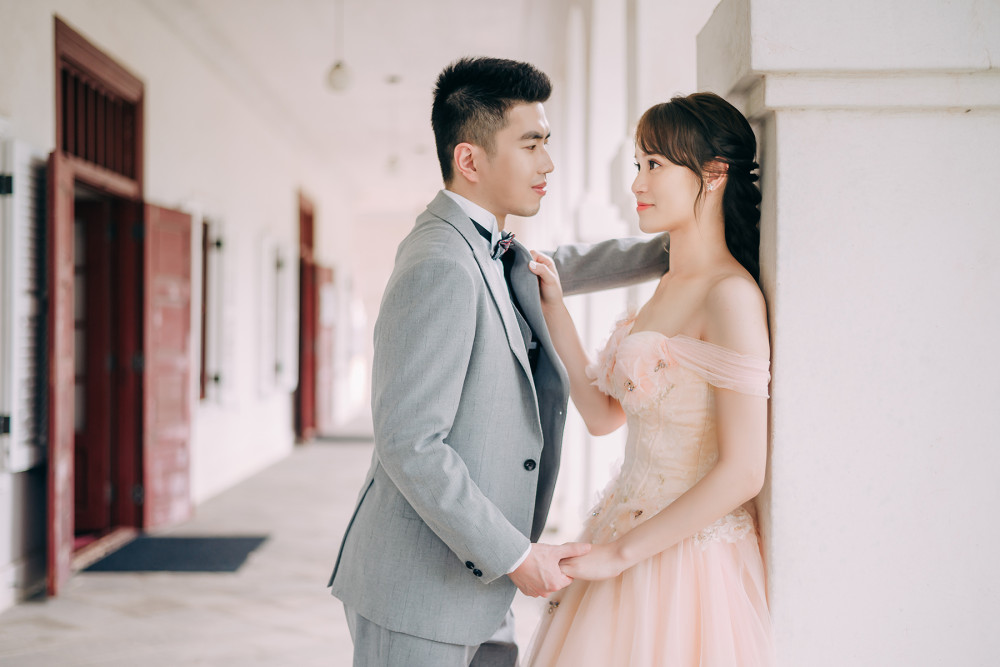 小白宮、Nica新秘、編髮造型、Ariesy品牌婚紗、自助婚紗