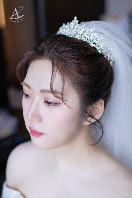 新秘|韓國新娘婚宴造型/ 西式白紗類傳統韓服造型~垠 新娘秘書,新秘,台北新秘,韓系新娘妝感,韓國新娘新秘,韓國新娘造型