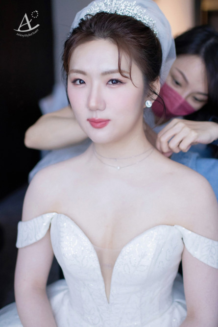 新秘|韓國新娘婚宴造型/ 西式白紗類傳統韓服造型~垠 新娘秘書,新秘,台北新秘,韓系新娘妝感,韓國新娘新秘,韓國新娘造型