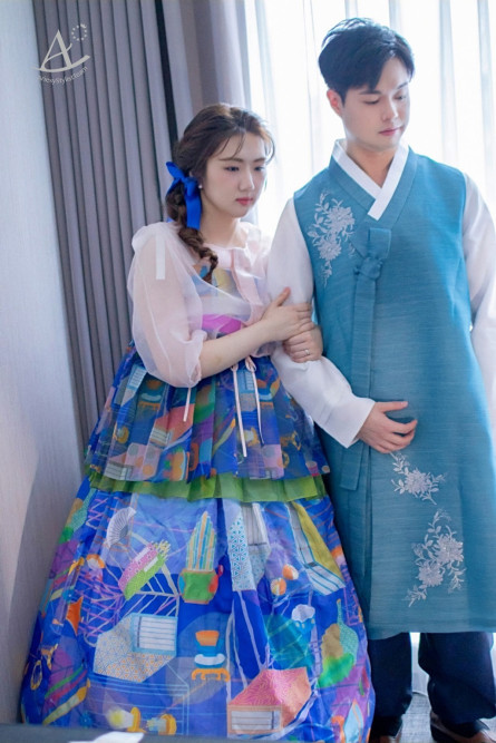 新秘|韓國新娘婚宴造型/ 西式白紗類傳統韓服造型~垠 新娘秘書,新秘,台北新秘,韓系新娘妝感,韓國新娘新秘,韓國新娘造型