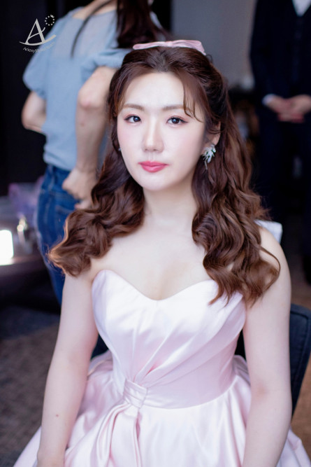 新秘|韓國新娘婚宴造型/ 西式白紗類傳統韓服造型~垠 新娘秘書,新秘,台北新秘,韓系新娘妝感,韓國新娘新秘,韓國新娘造型