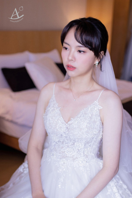 新竹新秘|黑髮新娘造型/ 單眼皮變身自然雙眼皮妝感~君 新娘秘書,新秘,新竹新秘,黑髮新娘造型,新竹國賓飯店新娘,單眼皮新娘妝感
