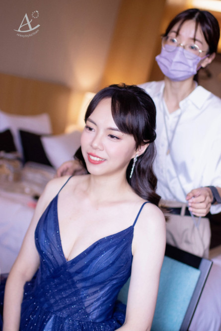 新竹新秘|黑髮新娘造型/ 單眼皮變身自然雙眼皮妝感~君 新娘秘書,新秘,新竹新秘,黑髮新娘造型,新竹國賓飯店新娘,單眼皮新娘妝感