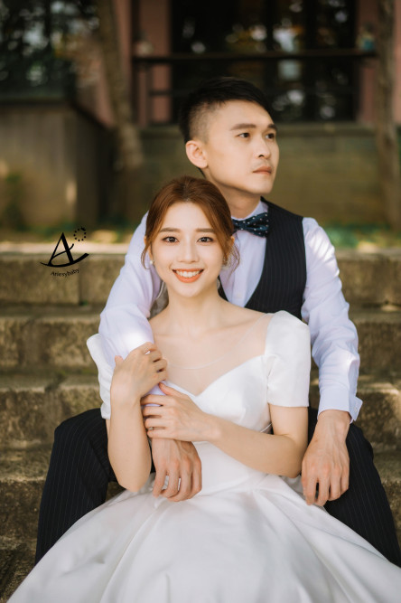 新秘 韓式新娘造型簡約髮型/乾淨妝容根根分明睫毛~妮 淡水個性婚紗,韓式婚紗,韓式新娘造型,韓式美人魚捲,新娘秘書,新秘推薦