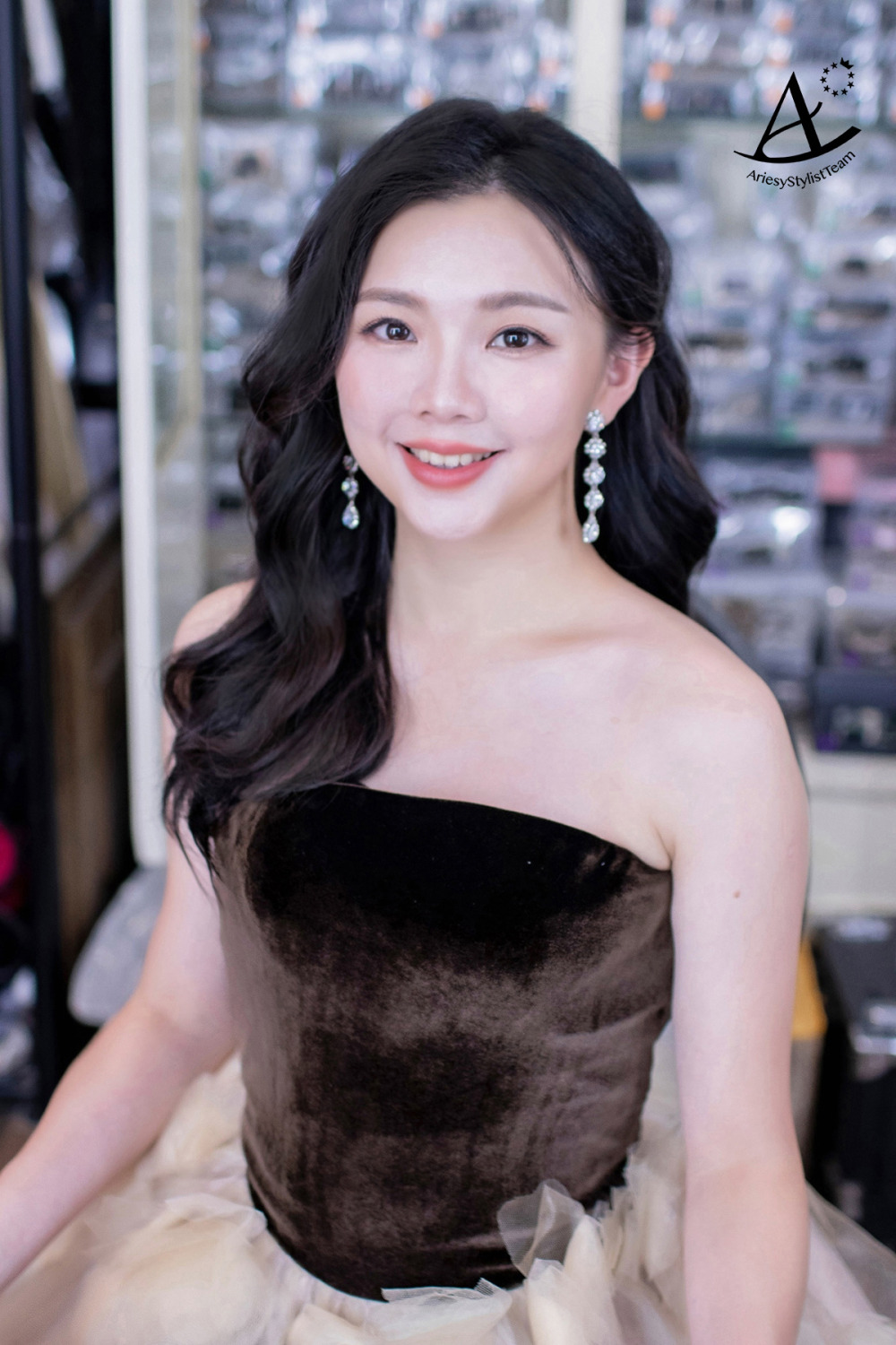 新娘秘書 宛若天生自然睫毛感眼妝/歐美風新娘造型~雯 新娘秘書,新秘,台北新秘,自然新娘妝感,黑髮造型,歐美風新娘造型