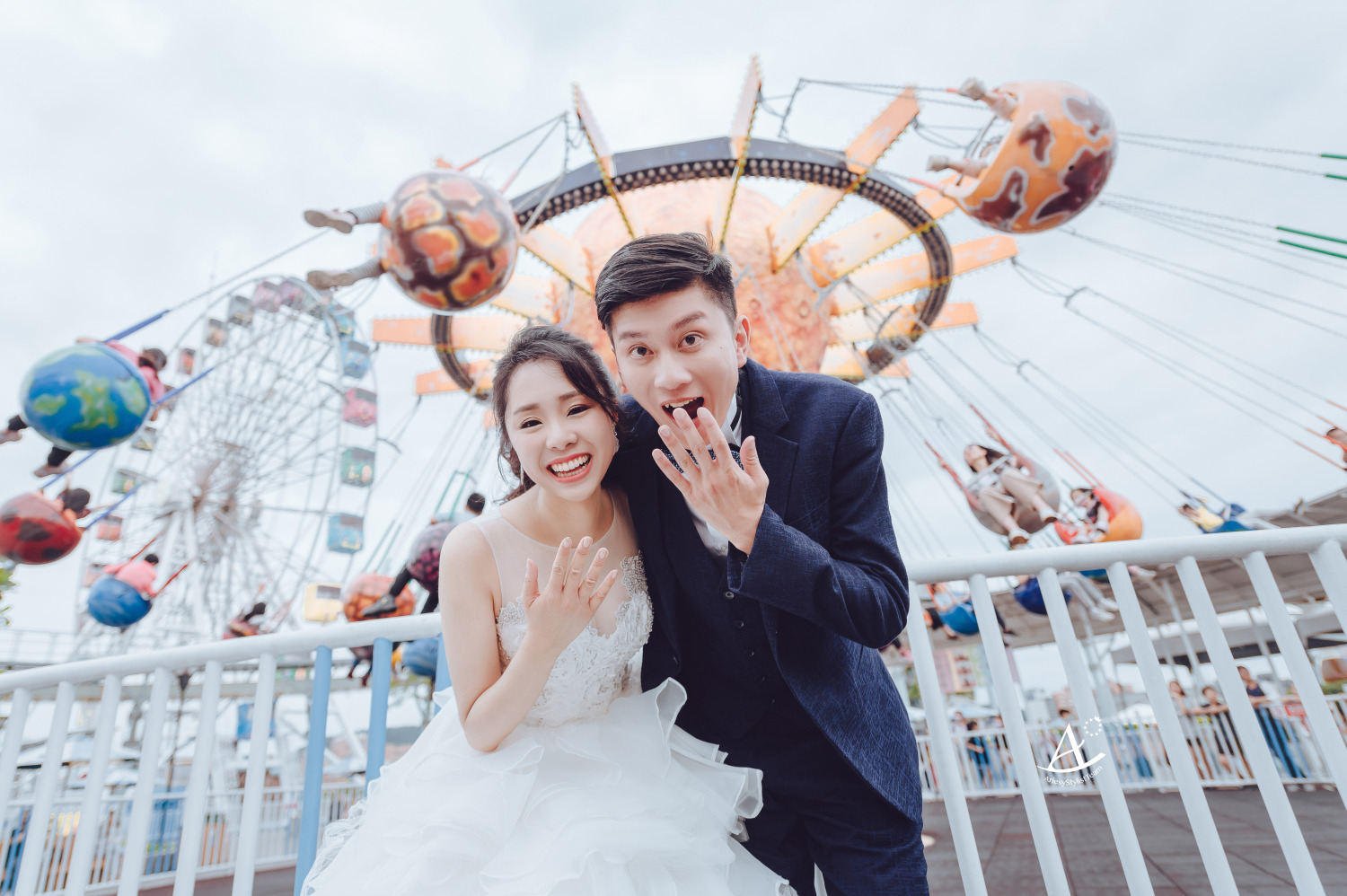 婚紗造型,兒童新樂園,婚紗包套,婚攝大嘴,新祕Hanya,新娘造型,韓風,白紗造型,馬尾