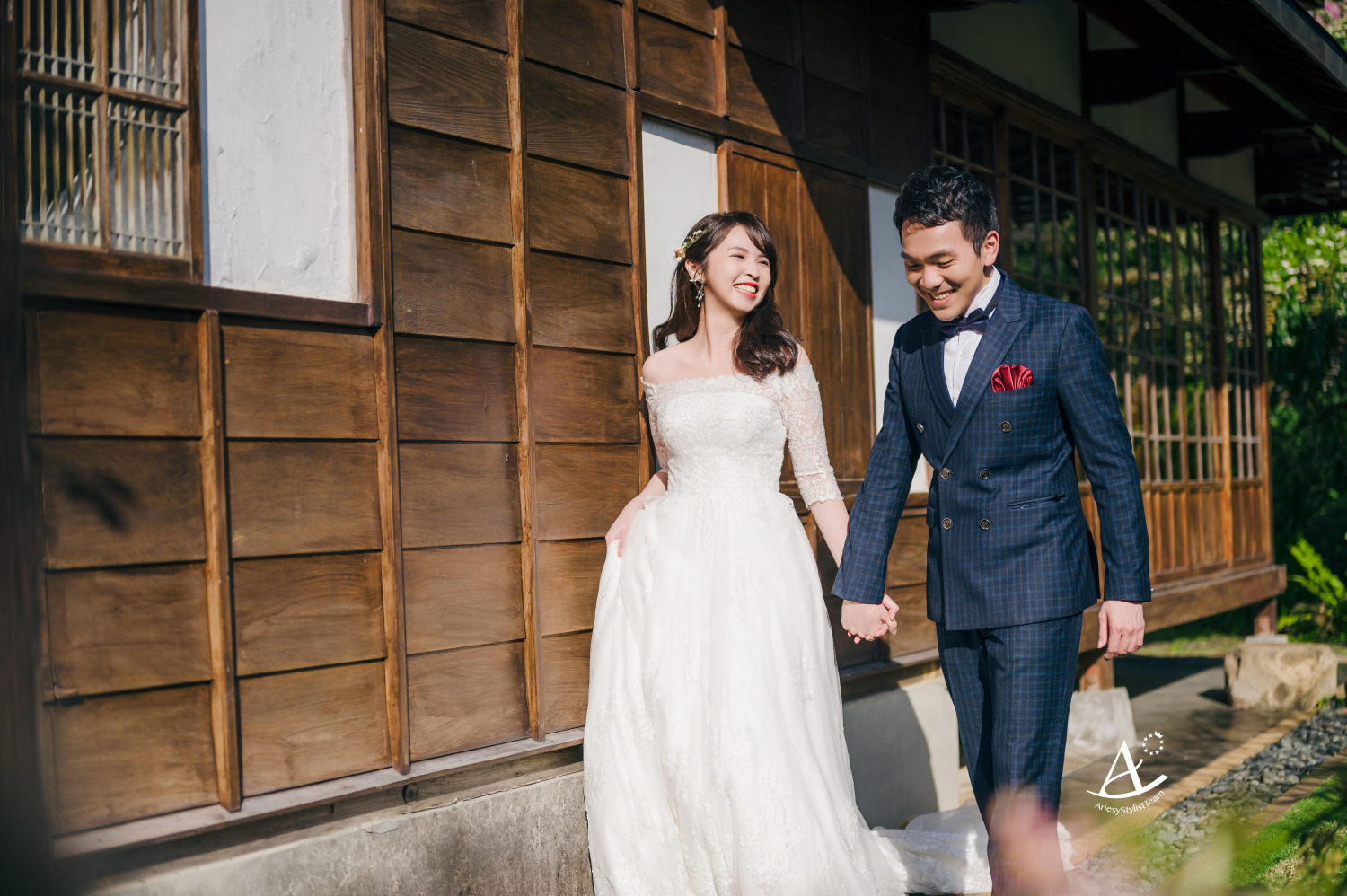 自助婚紗,婚紗造型,白紗,婚紗包套,婚攝大嘴,新祕Hanya,北投文物館,新娘造型,日系甜美,精緻妝感