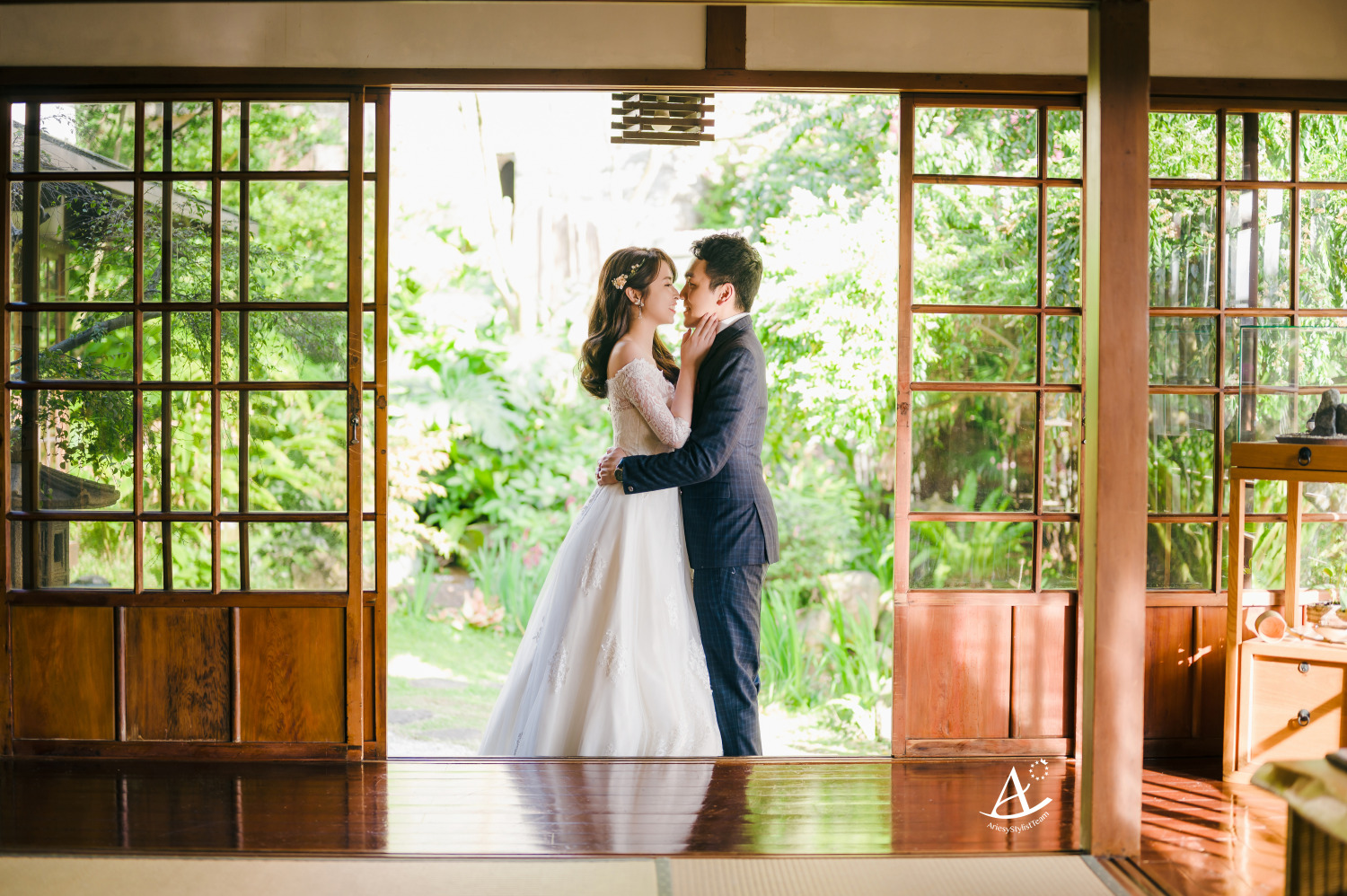 自助婚紗,婚紗造型,白紗,婚紗包套,婚攝大嘴,新祕Hanya,北投文物館,新娘造型,日系甜美,精緻妝感