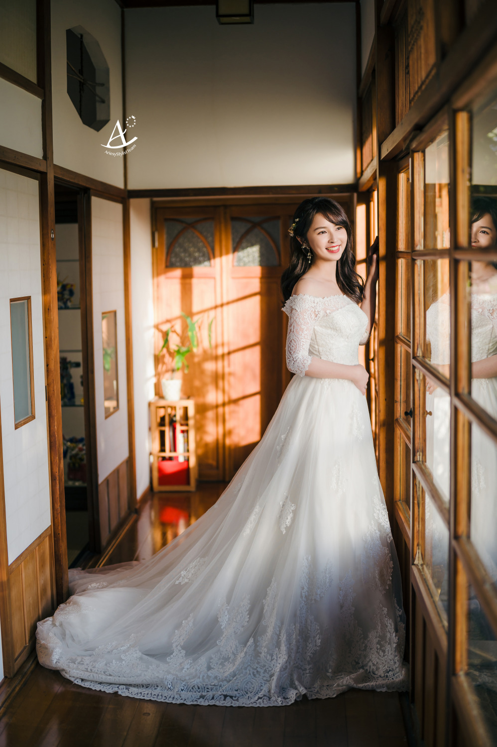 自助婚紗,婚紗造型,白紗,婚紗包套,婚攝大嘴,新祕Hanya,北投文物館,新娘造型,日系甜美,精緻妝感