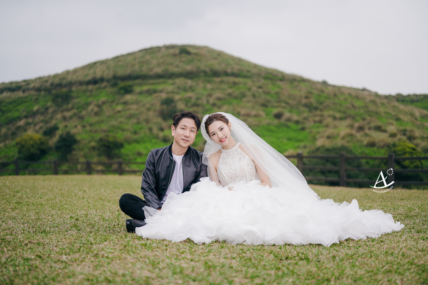 婚紗包套,擎天崗婚紗,白紗婚紗,浪漫俏麗,新娘髮型,新娘造型,俏麗馬尾