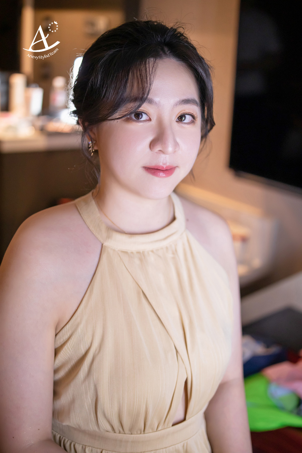 新板希爾頓,新娘造型,新娘秘書,家宴,簡單大方