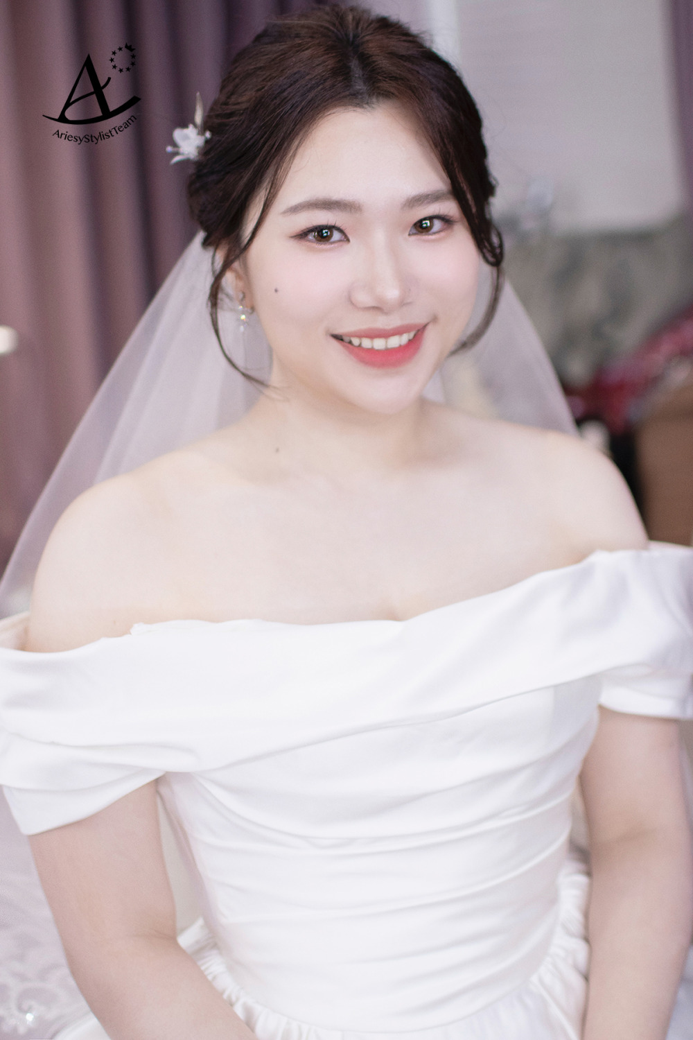 嘉盧戶外證婚,新秘推薦,新娘秘書,白紗新娘造型,韓系新娘造型,自然輕透新娘妝感