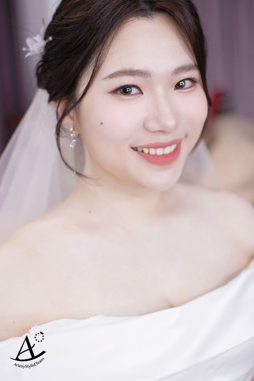 嘉盧戶外證婚,新秘推薦,新娘秘書,白紗新娘造型,韓系新娘造型,自然輕透新娘妝感