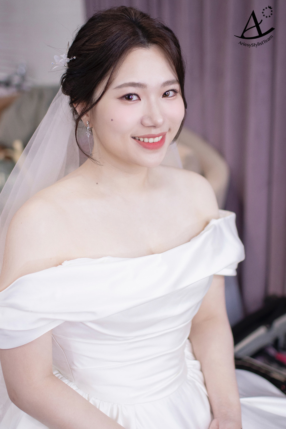 嘉盧戶外證婚,新秘推薦,新娘秘書,白紗新娘造型,韓系新娘造型,自然輕透新娘妝感