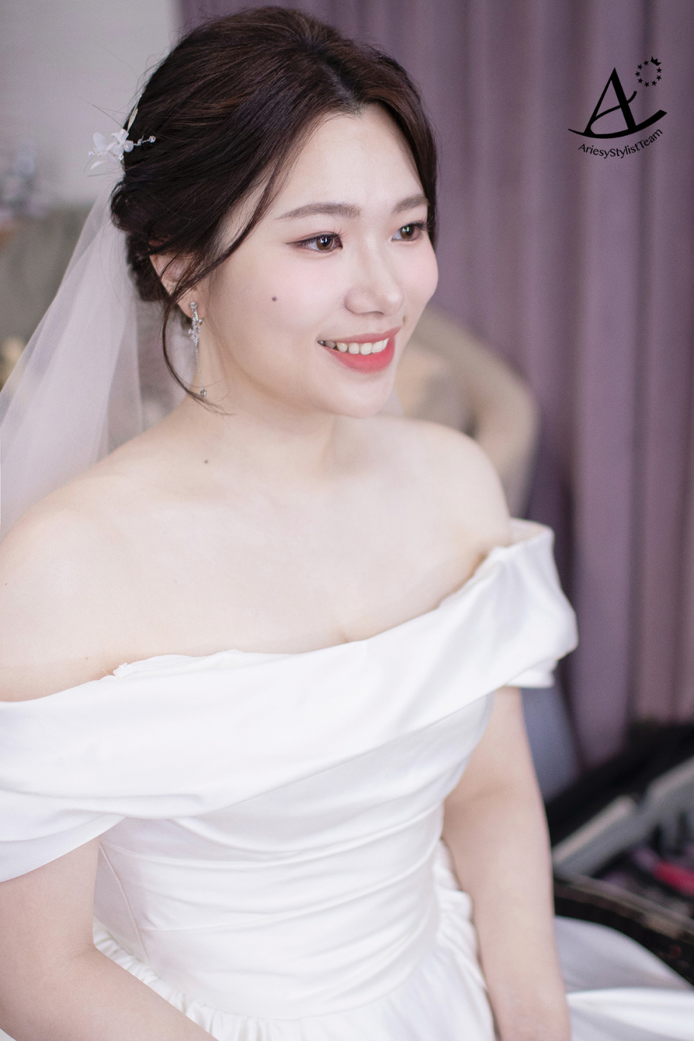 嘉盧戶外證婚,新秘推薦,新娘秘書,白紗新娘造型,韓系新娘造型,自然輕透新娘妝感