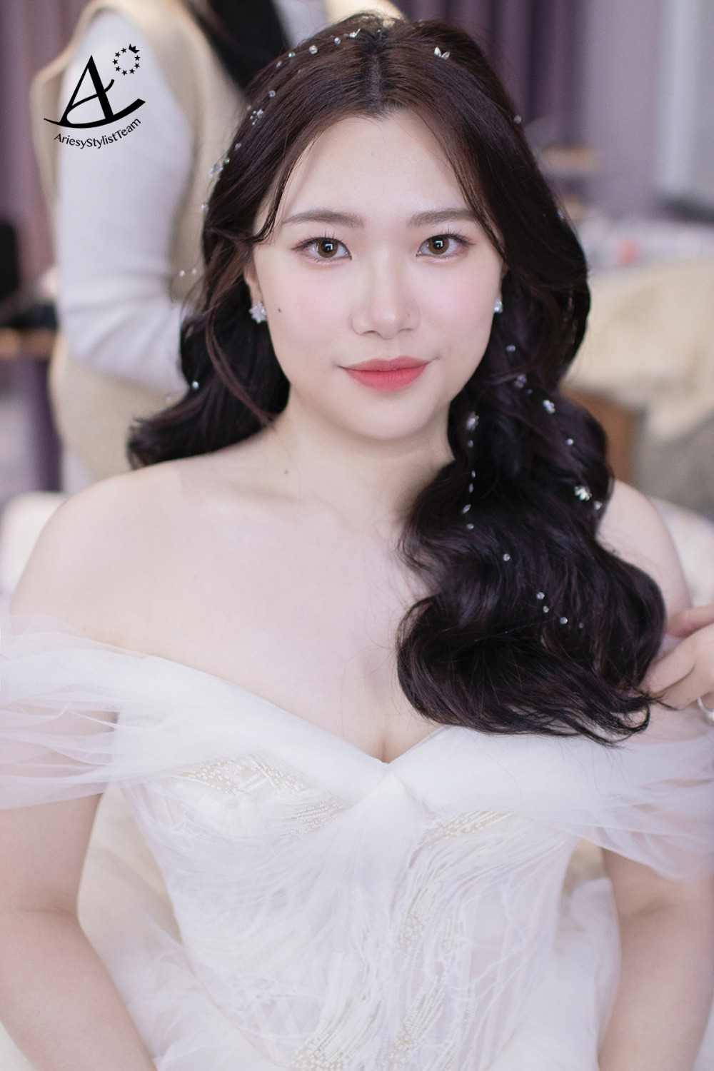 嘉盧戶外證婚,新秘推薦,新娘秘書,白紗新娘造型,韓系新娘造型,自然輕透新娘妝感