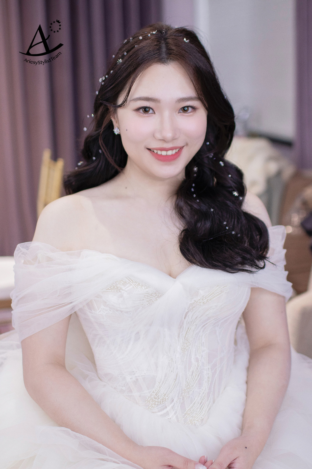 嘉盧戶外證婚,新秘推薦,新娘秘書,白紗新娘造型,韓系新娘造型,自然輕透新娘妝感
