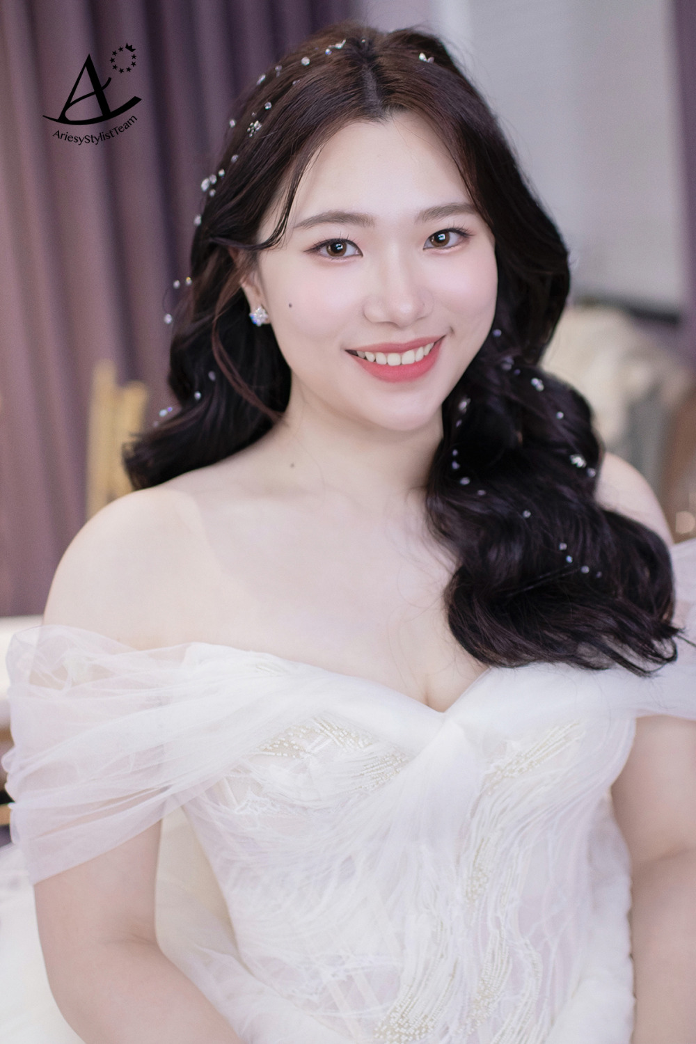 嘉盧戶外證婚,新秘推薦,新娘秘書,白紗新娘造型,韓系新娘造型,自然輕透新娘妝感