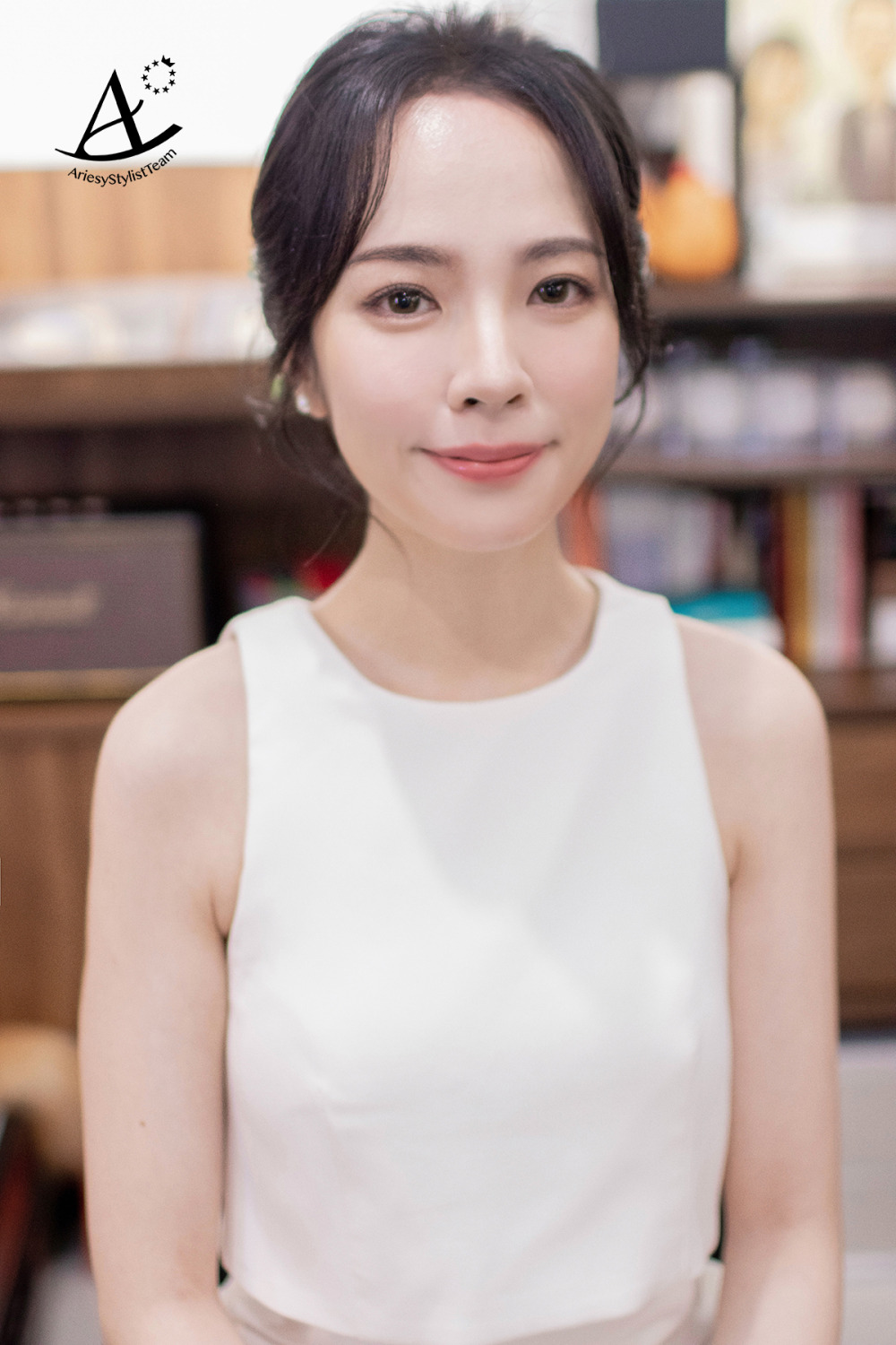 證婚家宴造型,黑髮新娘造型,新秘,新娘秘書,新秘推薦,鮮花新娘造型