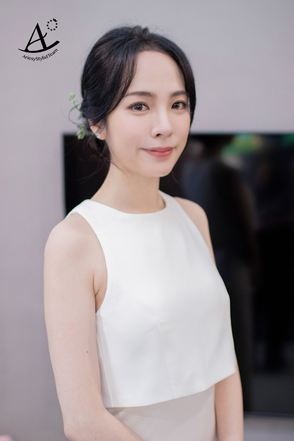 證婚家宴造型,黑髮新娘造型,新秘,新娘秘書,新秘推薦,鮮花新娘造型
